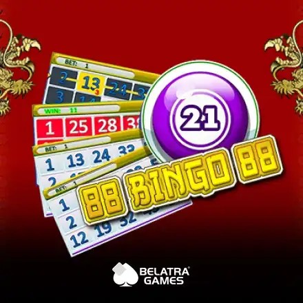 88 Bingo 88 logo by Belatra Games at Kyngs Casino