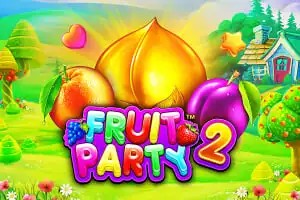 Fruit Party 2 online game logo by Pragmatic Play on casinokyngs.it