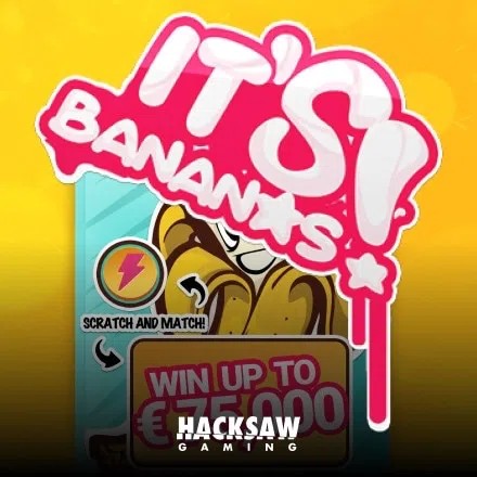 It’s bananas! logo by Hacksaw Gaming Kyngs Casino