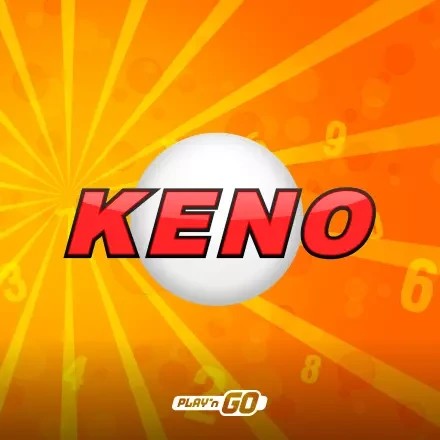 Keno slot visual from Play'n GO available on casinokyngs.it