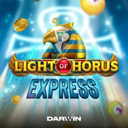 Play the Light of Horus Express slot by Darwin Gaming on Kyngs Casino