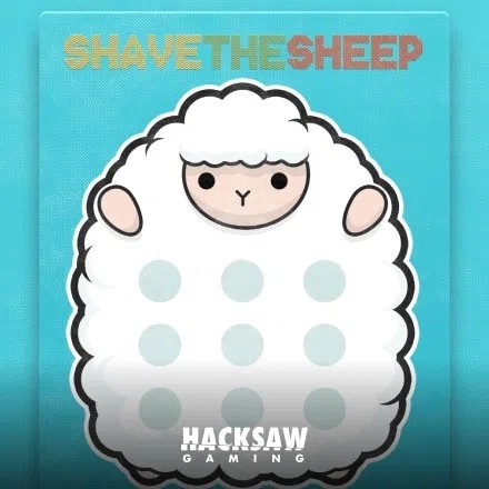 Shave the Sheep by Hacksaw Gaming, showcased at casinokyngs.it – game logo