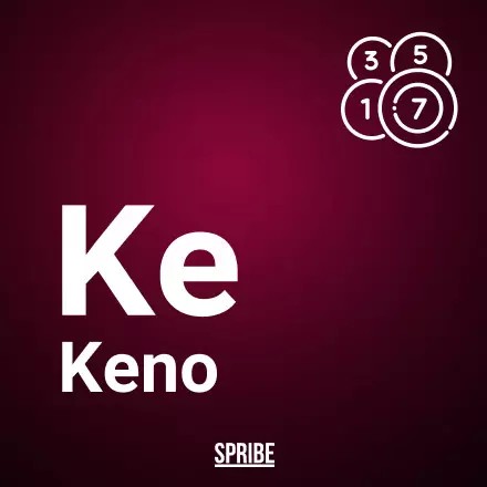 Keno Lottery slot logo by King Midas at Kyngs Casino